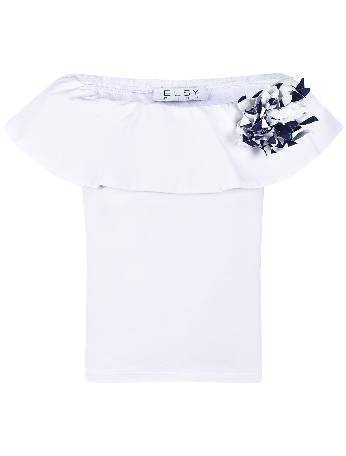 Топ с брошью