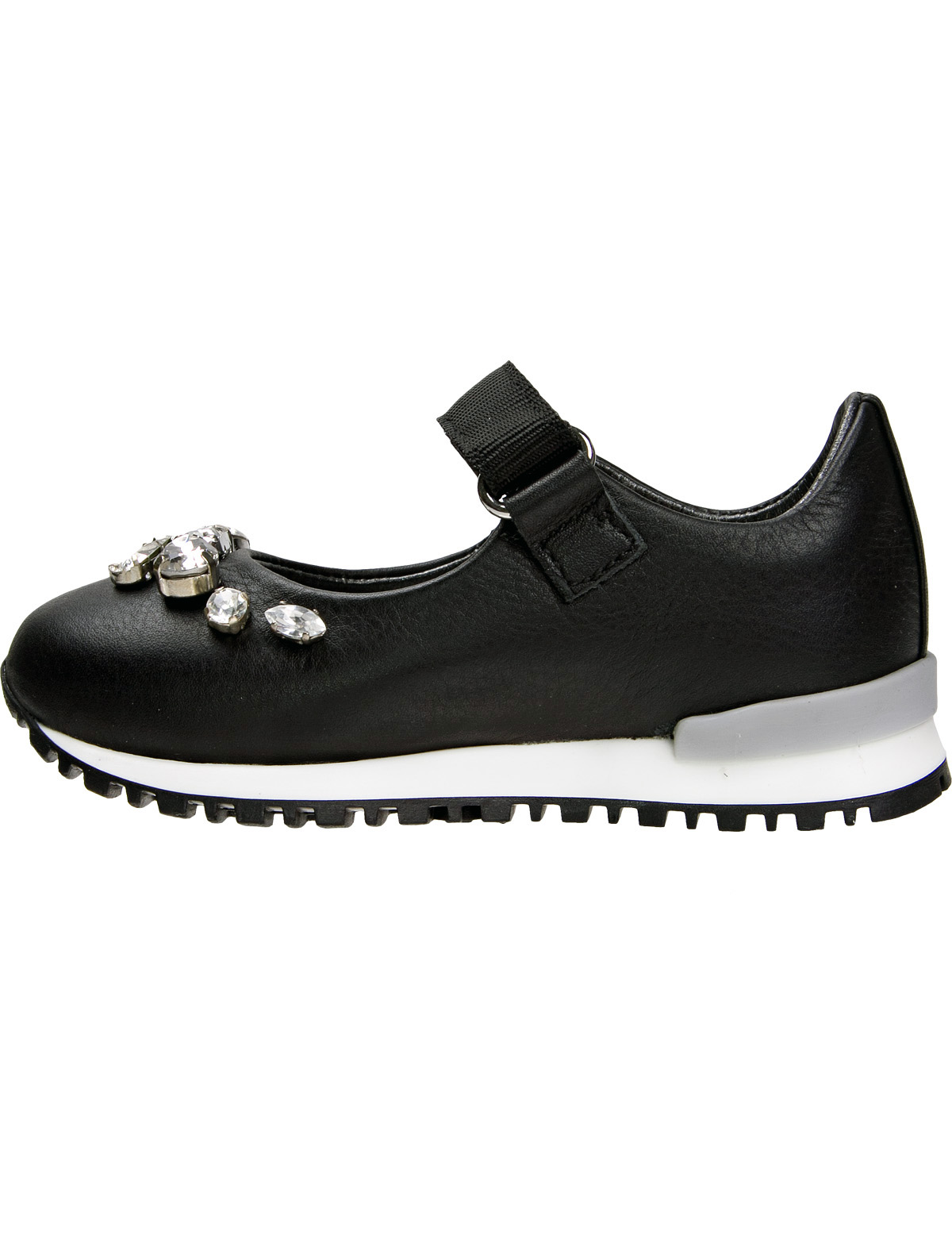 Туфли Simonetta 1912970, цвет черный, размер 20 2011109780340 - фото 3