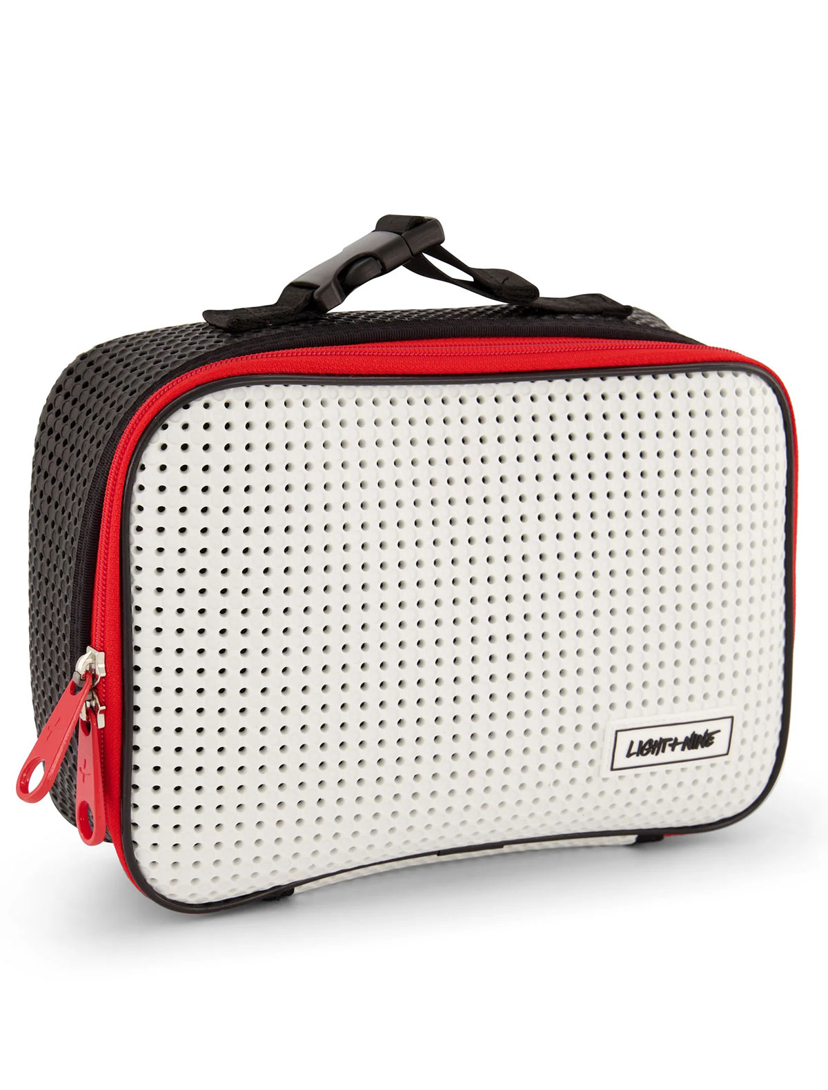 Термосумка для еды с красной окантовкой