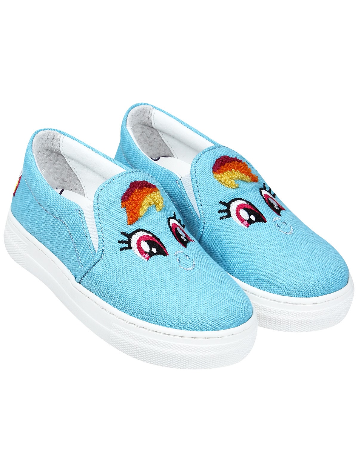 Текстильные Слипоны с мордочками