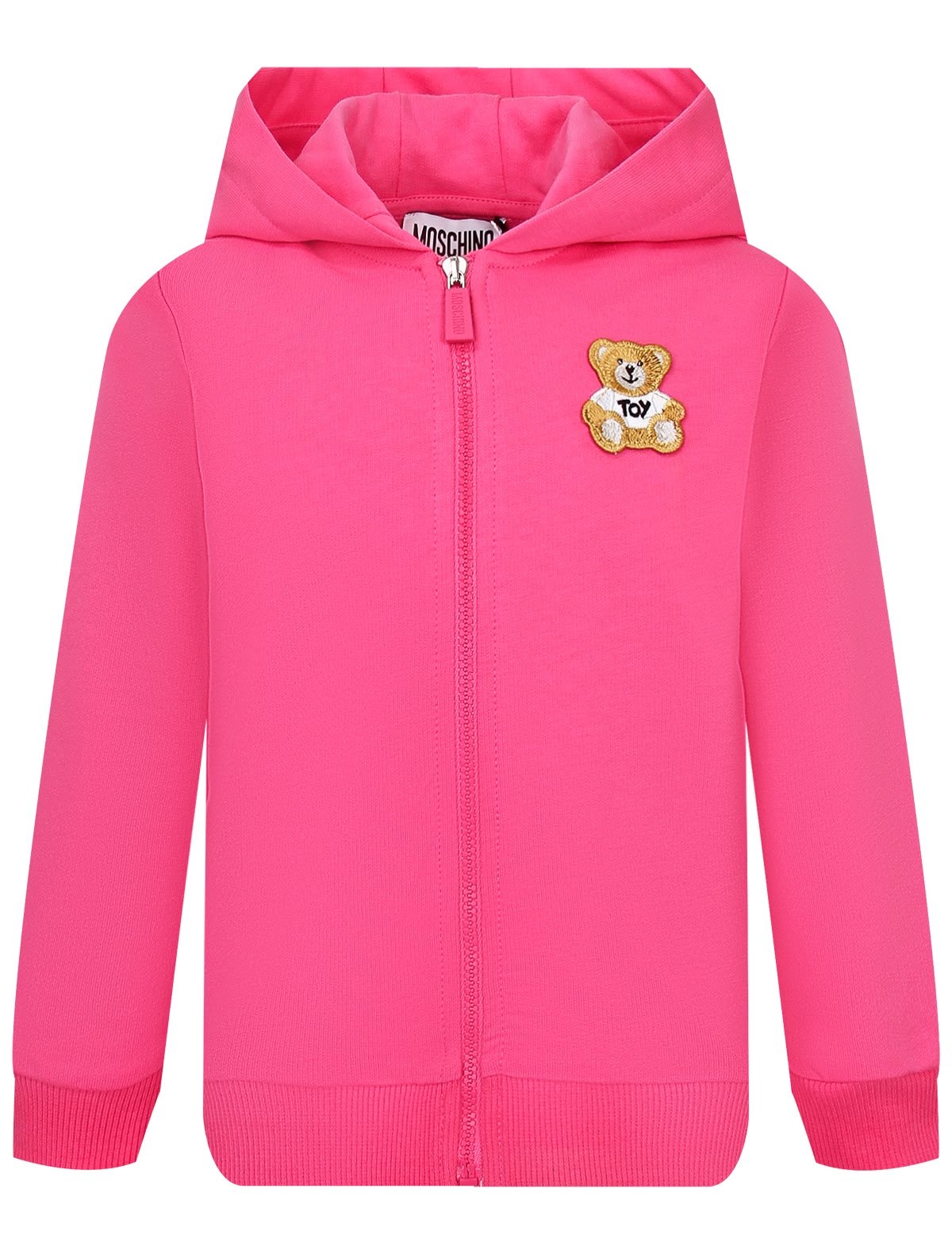 Розовая толстовка на молнии