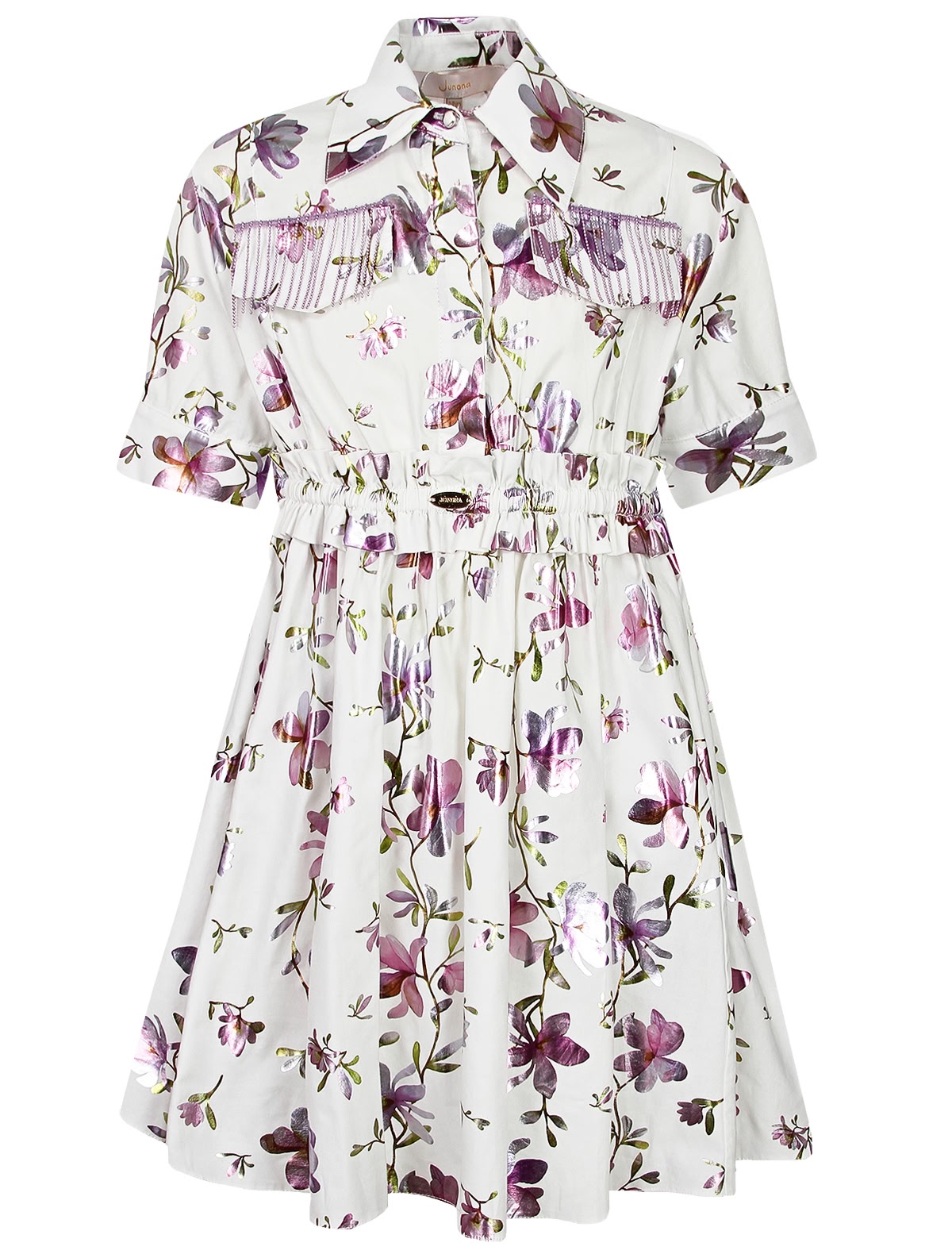 Платье с цветочным узором