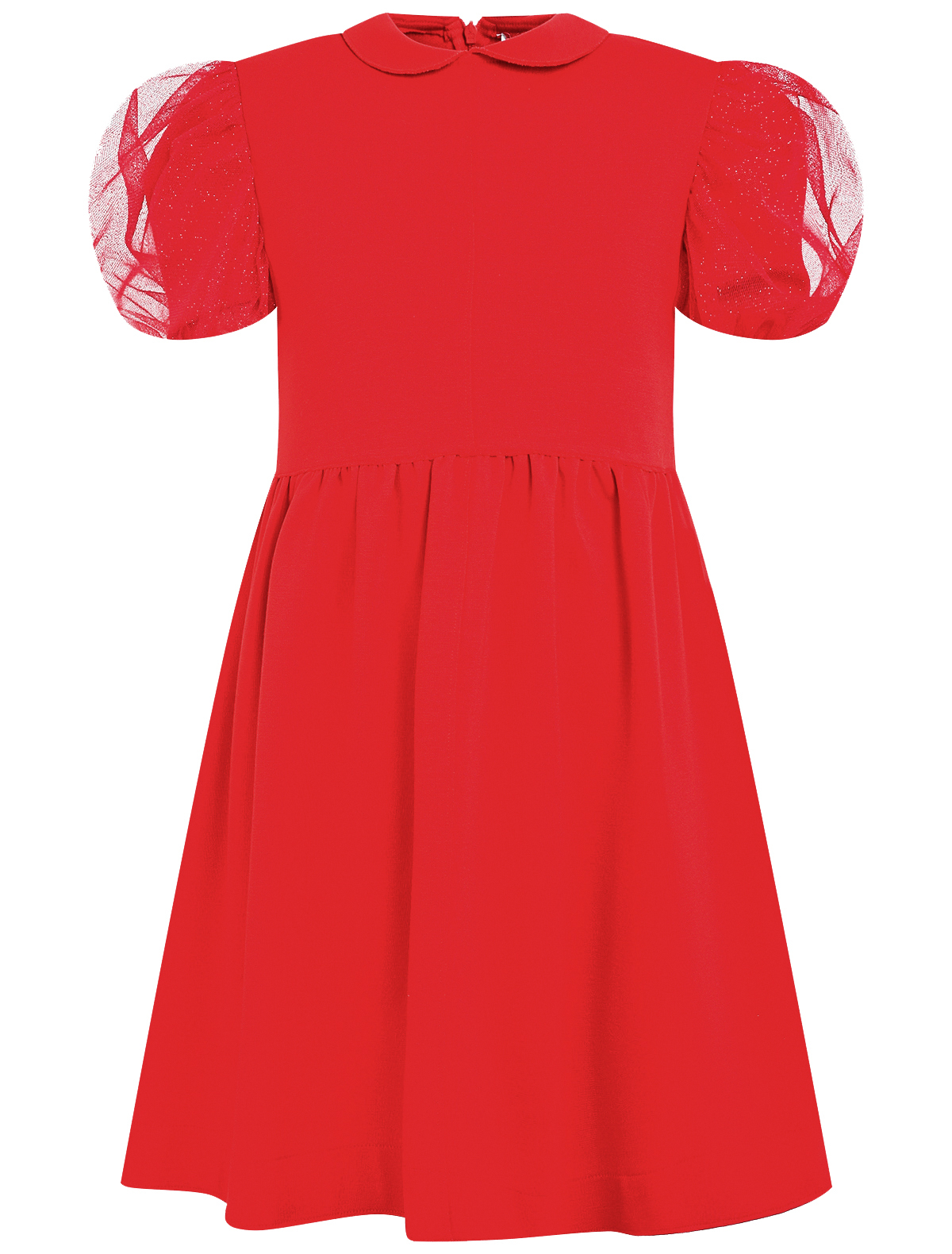 Платье Il Gufo 2244159, цвет красный, размер 2 1054609081792 - фото 1