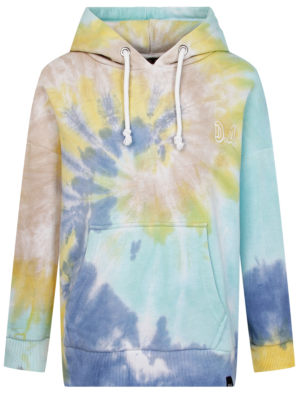 Худи с принтом тай-дай