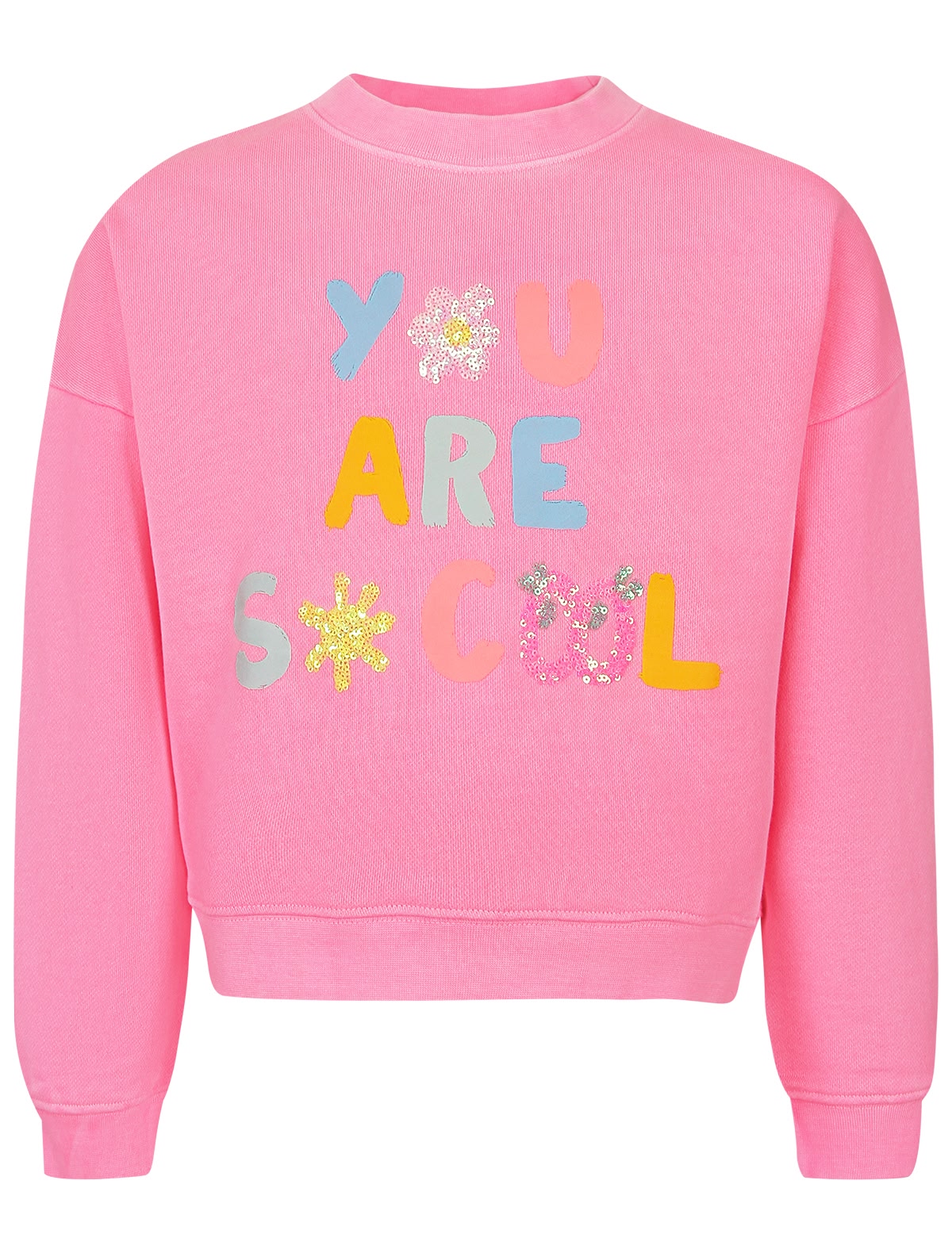 Розовый свитшот You are so cool