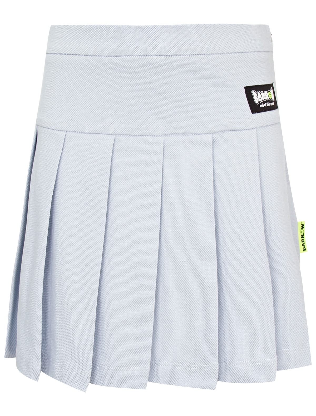 Голубая юбка в складку