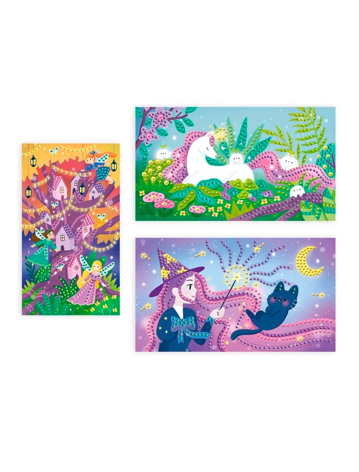 Набор для творчества-Магические создания, декорируем стразами