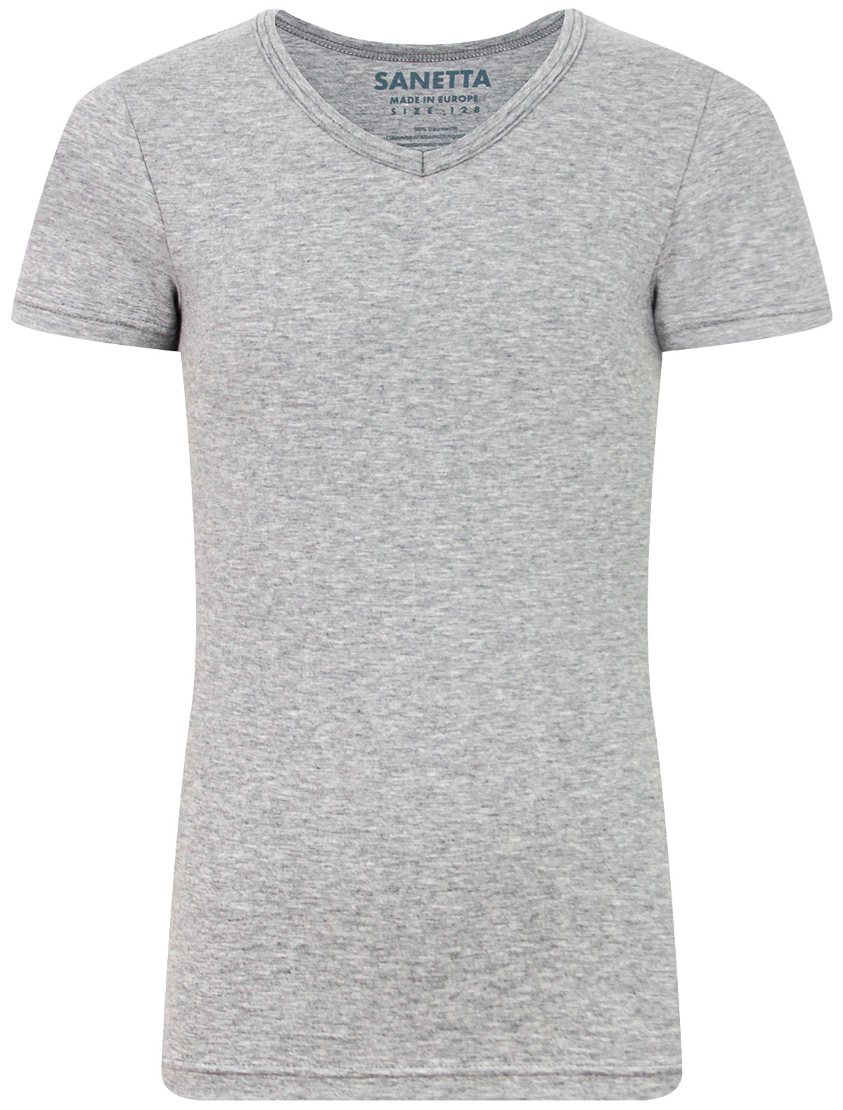 Серая базовая футболка