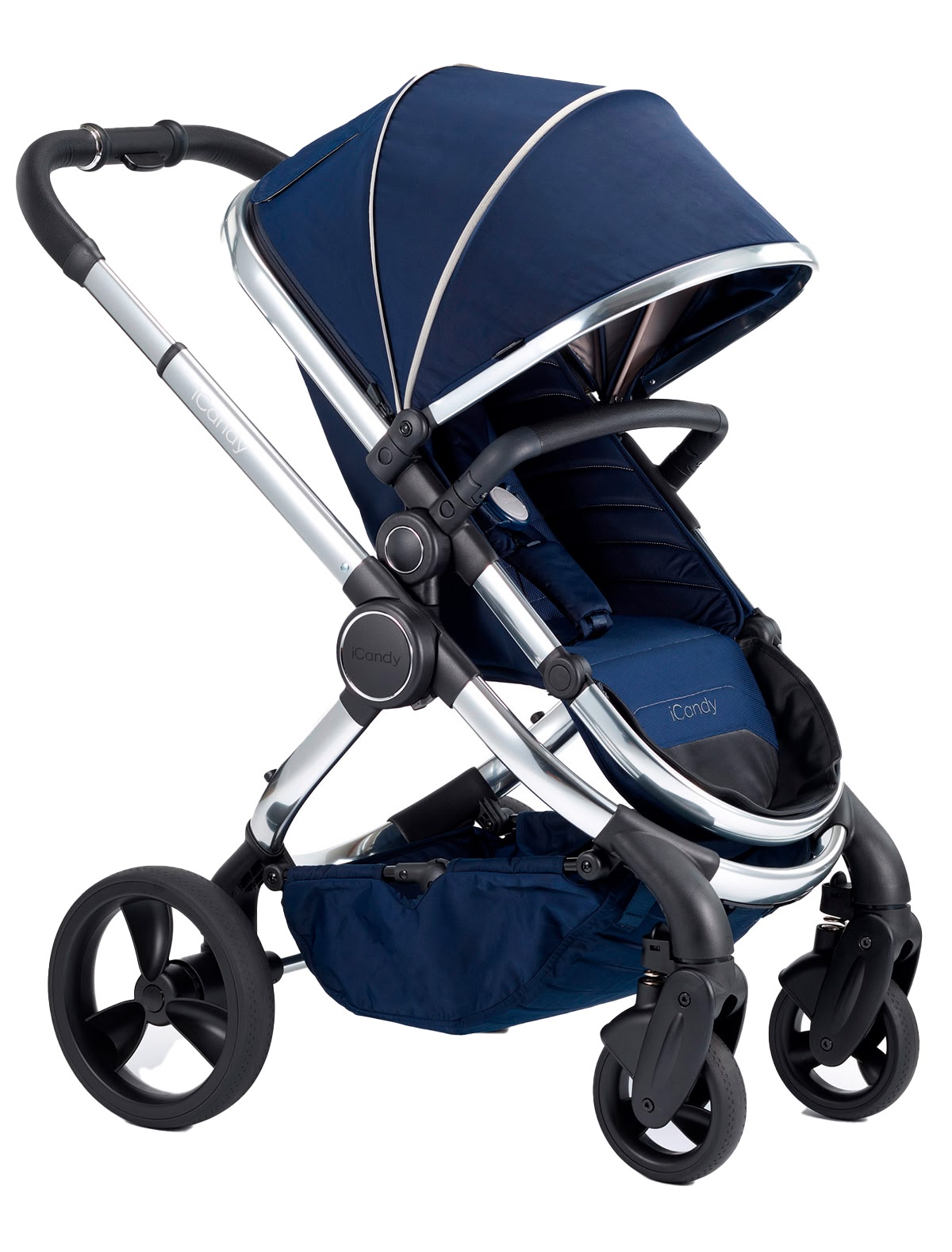 Коляска-трансформер 2 в 1 Peach Chrome Indigo