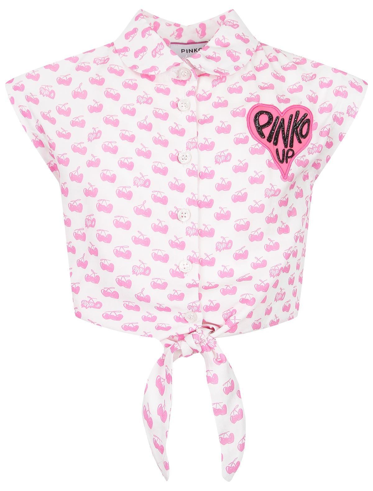 Блуза без рукавов