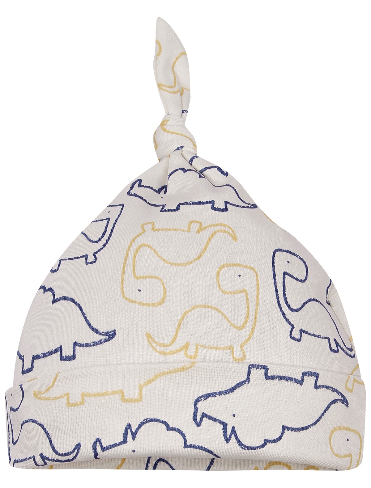 Шапка с принтом динозавры