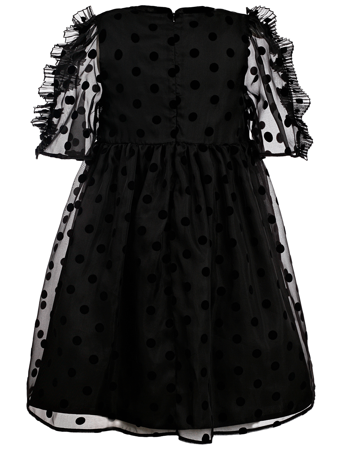 Платье Stella McCartney 2494342, цвет черный, размер 13 1054609284315 - фото 2