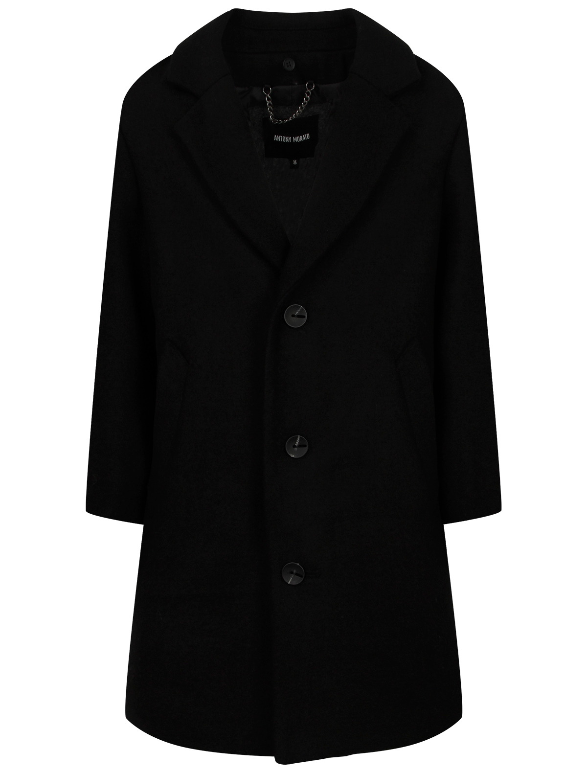 Пальто Antony Morato 2619576, цвет черный, размер 15 1124519381272 - фото 6