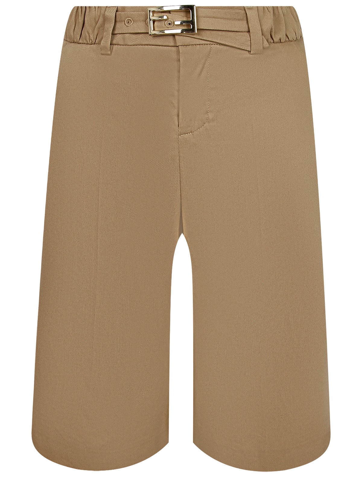 Шорты-бермуды с пряжкой на поясе