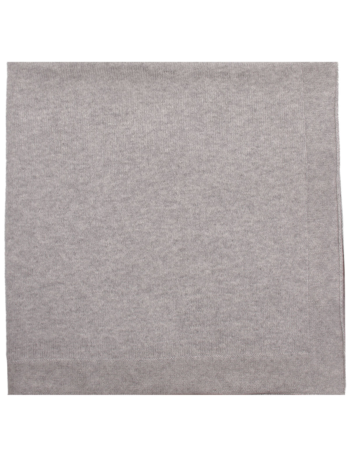 Серый кашемировый плед