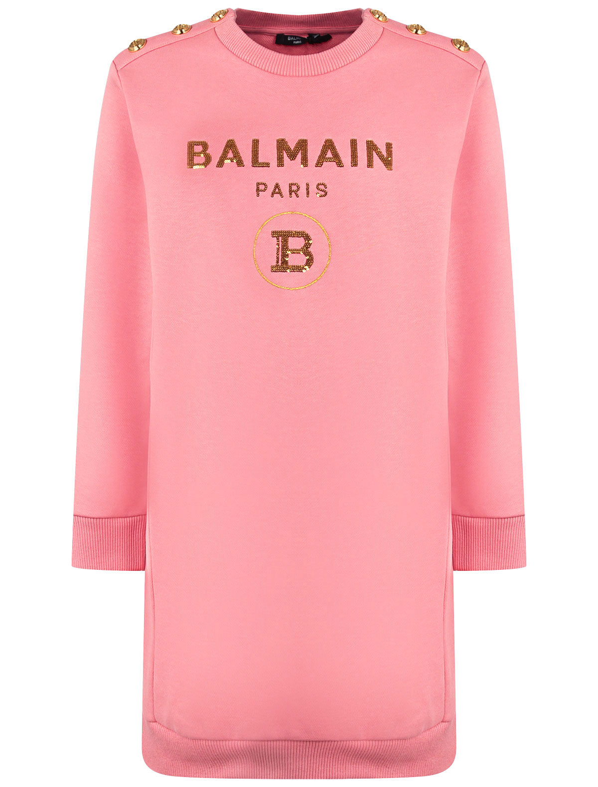 Платье Balmain розовый  