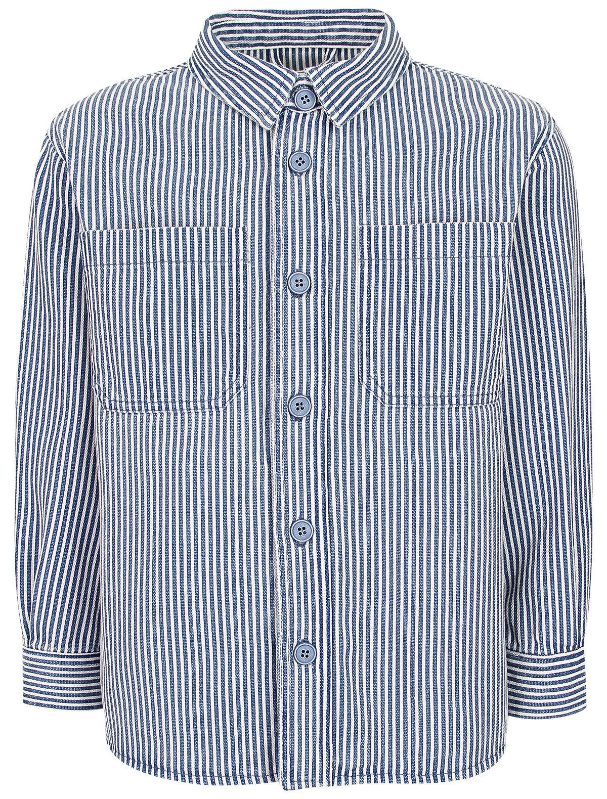Рубашка Il Gufo 2672100, цвет синий, размер 7