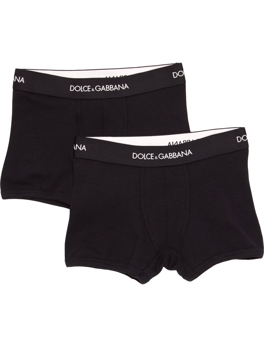 Трусы Dolce &amp; Gabbana черного цвета