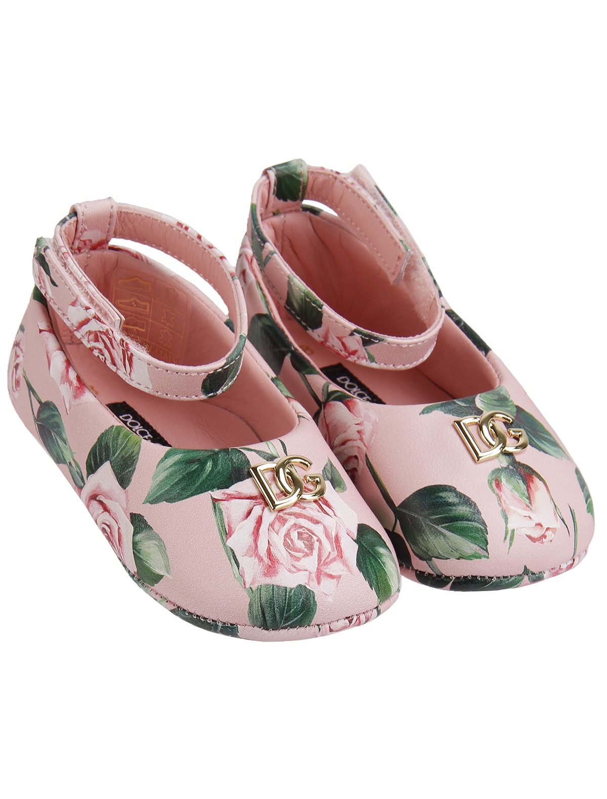 Пинетки с розами