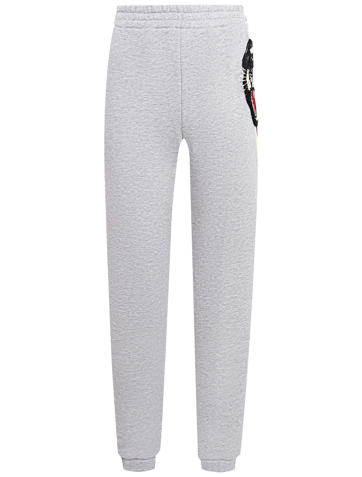 Брюки спортивные с нашивкой тигр