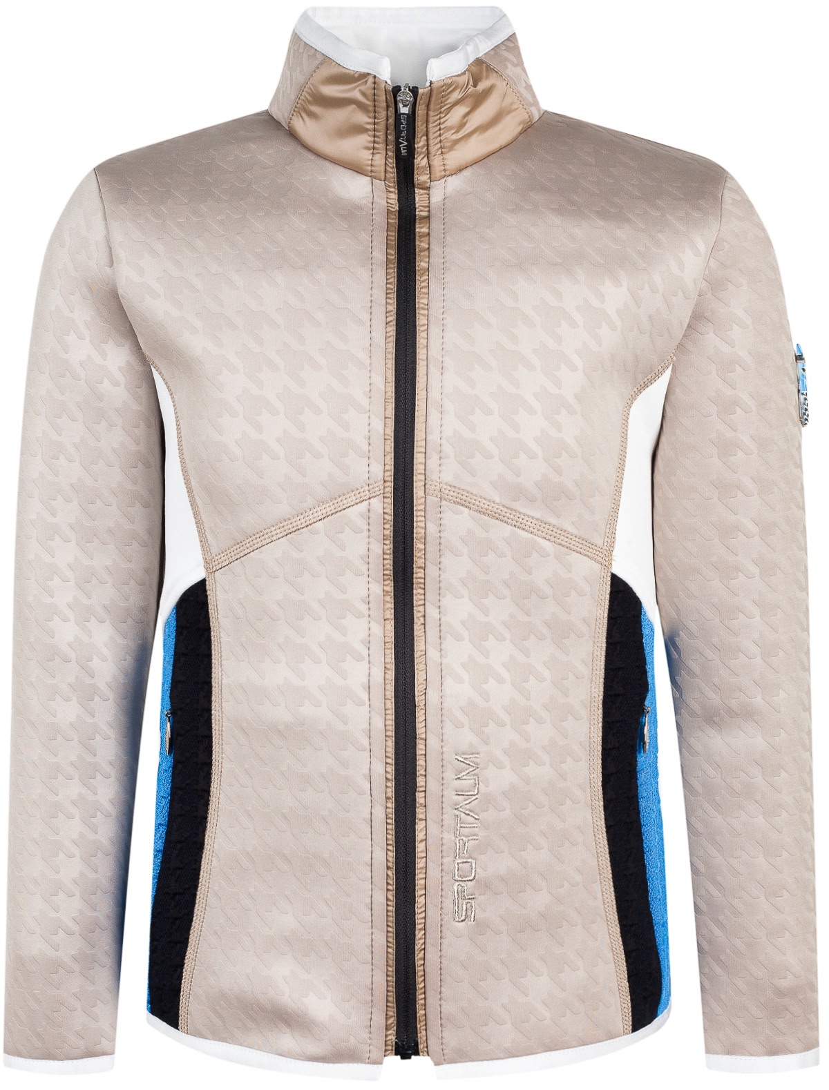 Бежевая горнолыжная толстовка