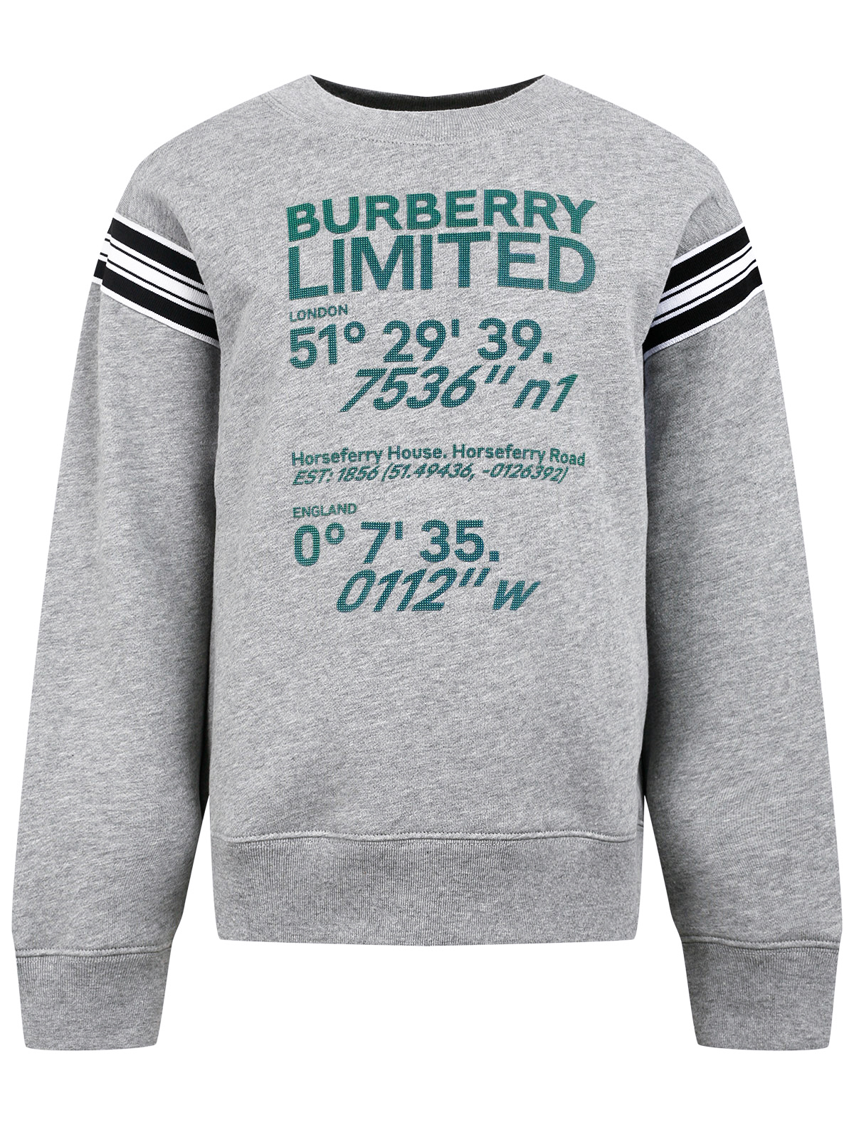 Свитшот Burberry 2310086, цвет серый, размер 3