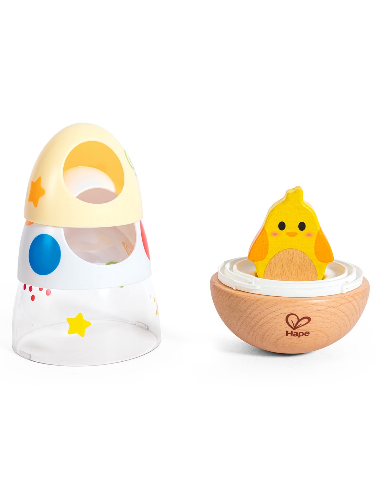 Игрушка - неваляшка-Домик для цыпленка