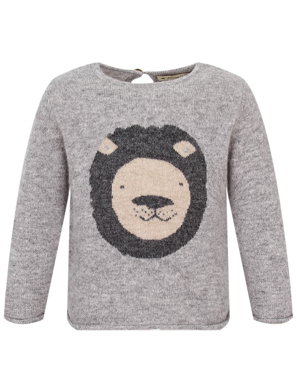 Кашемировый джемпер со львенком