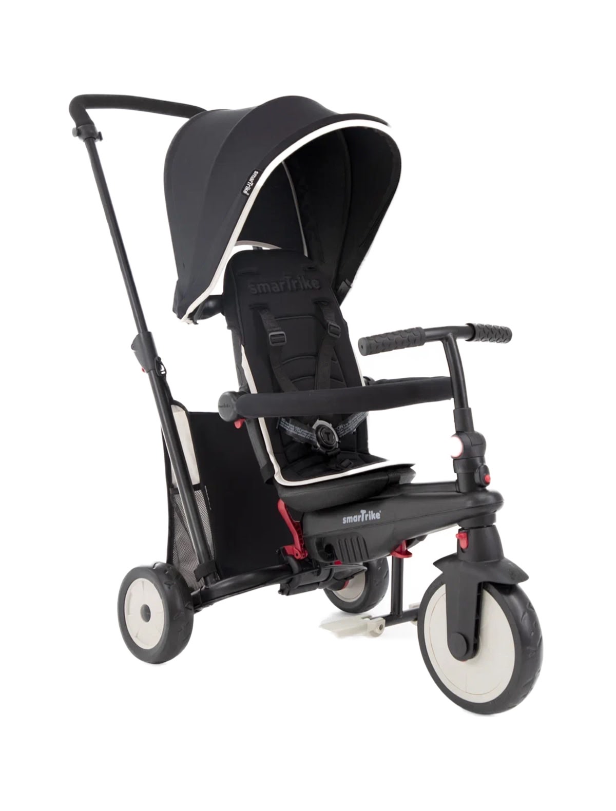 Трехколесный складной велосипед SmarTrike STR3, Black