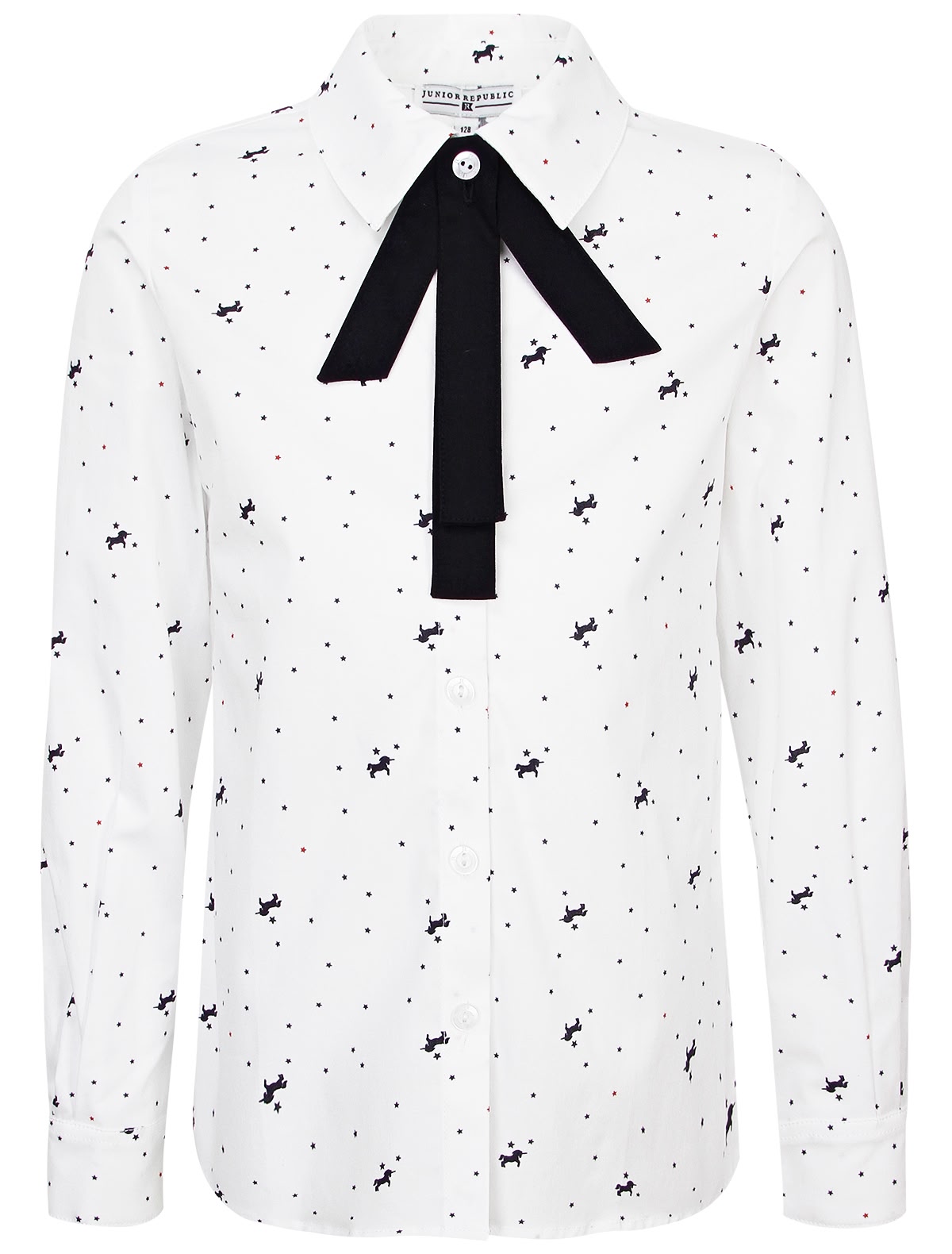 Блуза с бантом