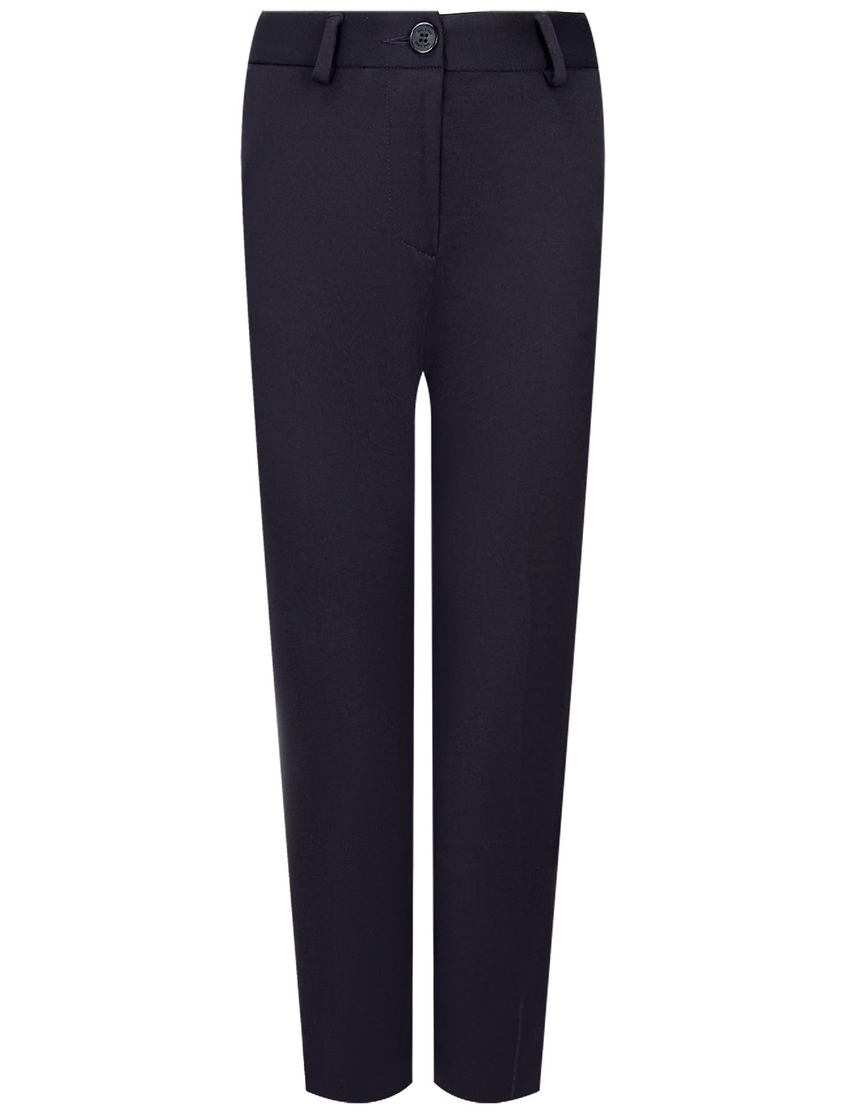 Синие классические брюки