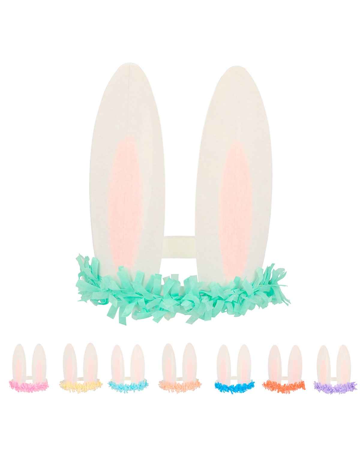 

Ободок Meri Meri, Белый, 2328790