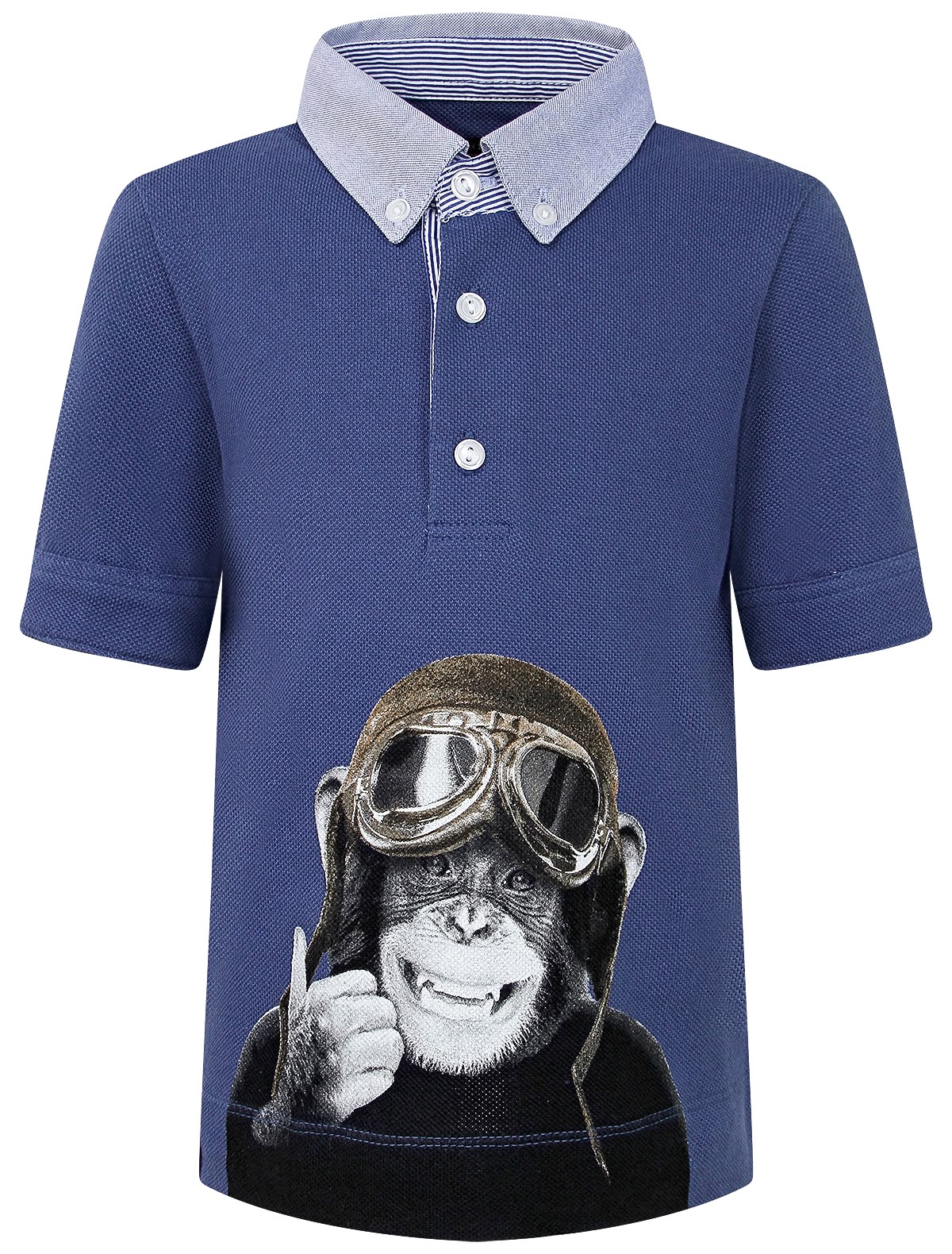 Поло с фотопринтом