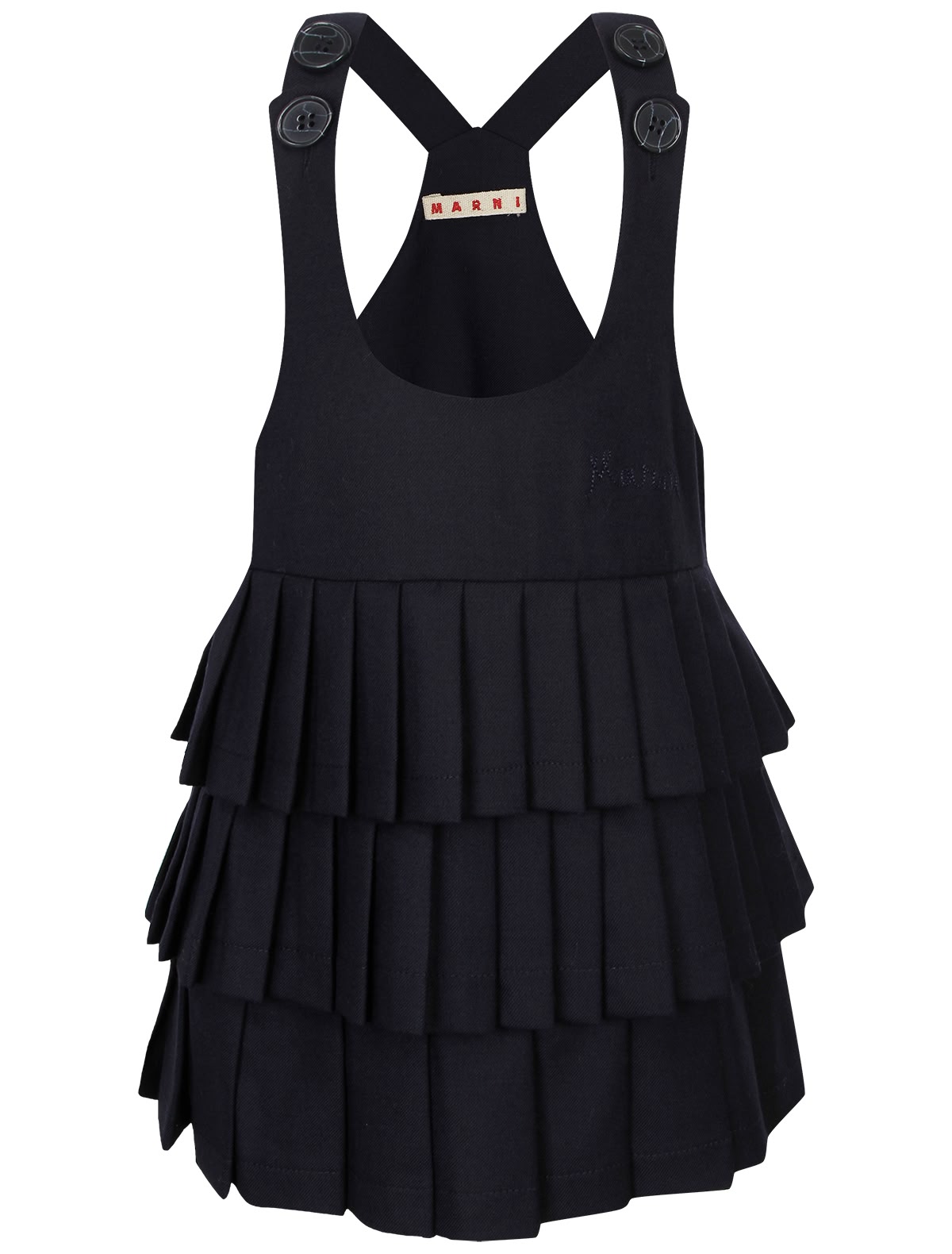 Сарафан с плиссировкой