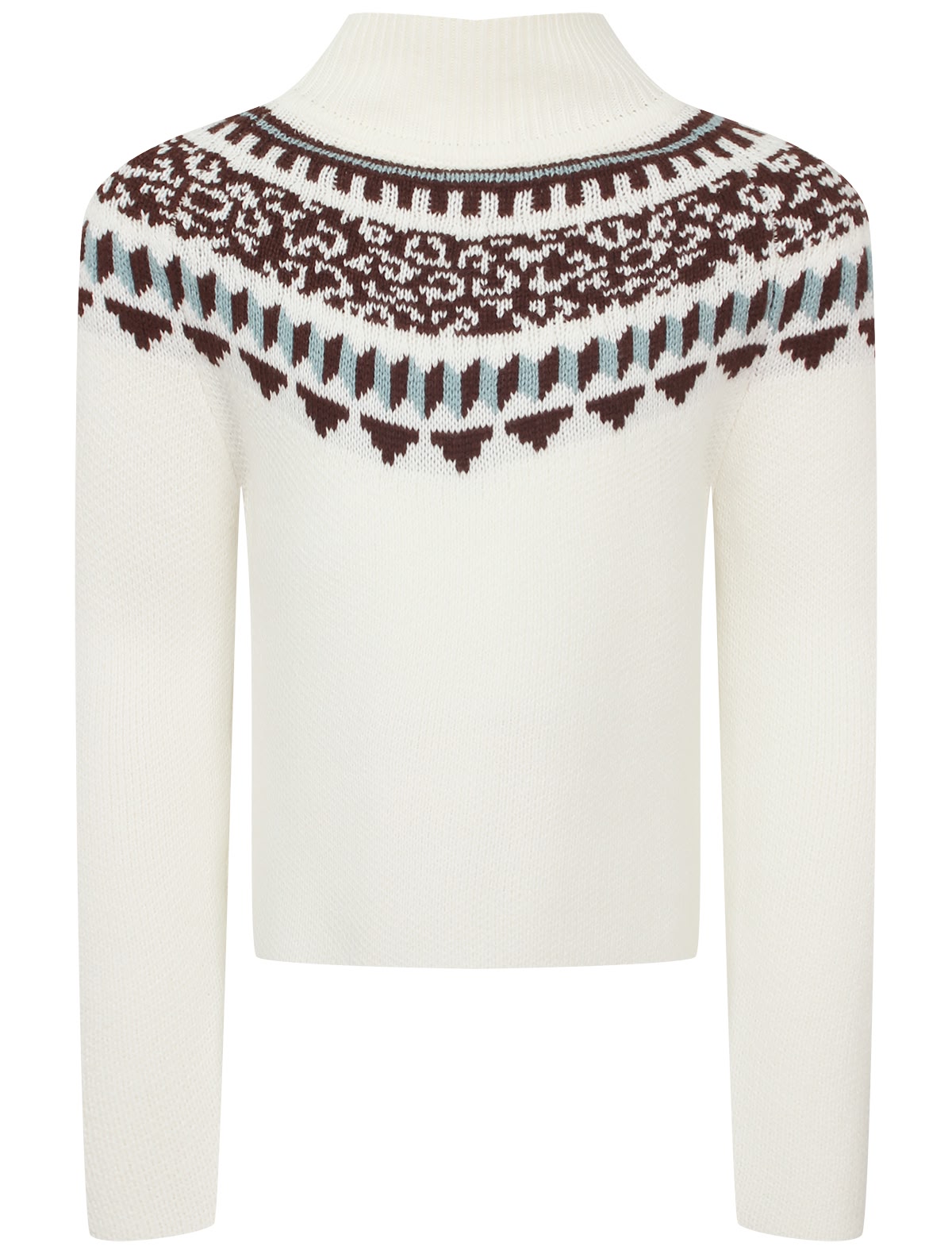 Джемпер с узором в скандинавском стиле