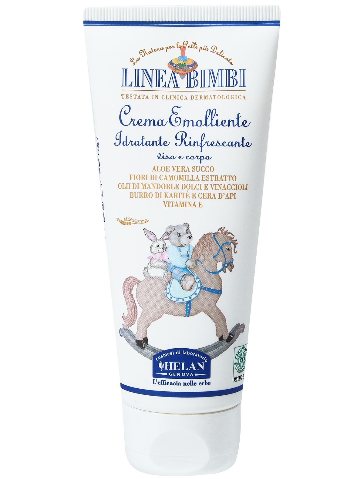 Детский смягчающий крем для лица и тела