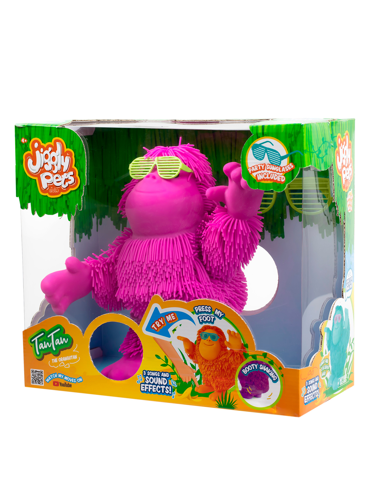 Игрушка интерактивная Jiggly Pets 2522033, цвет розовый 7674529280156 - фото 7