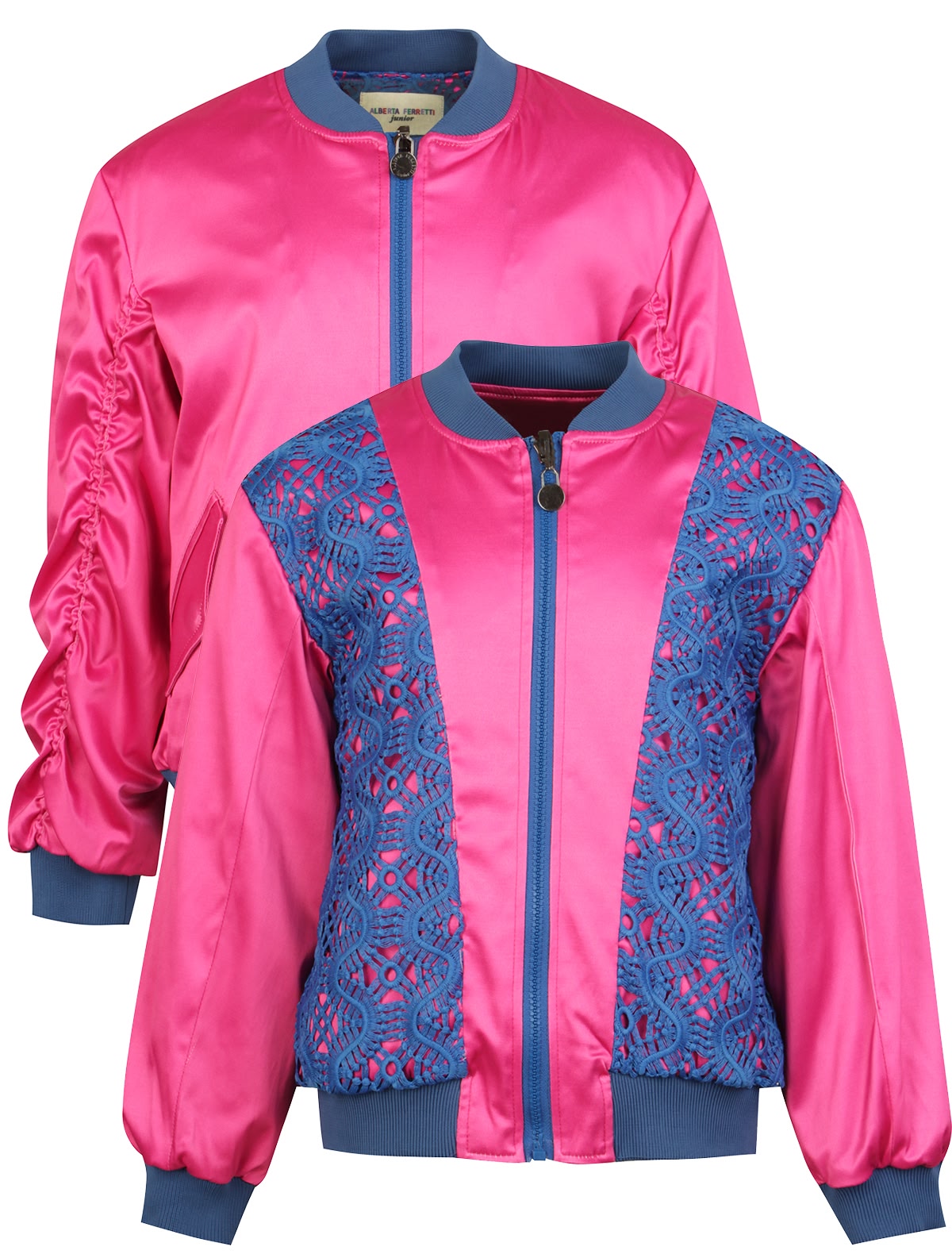 Двусторонняя ветровка бомбер