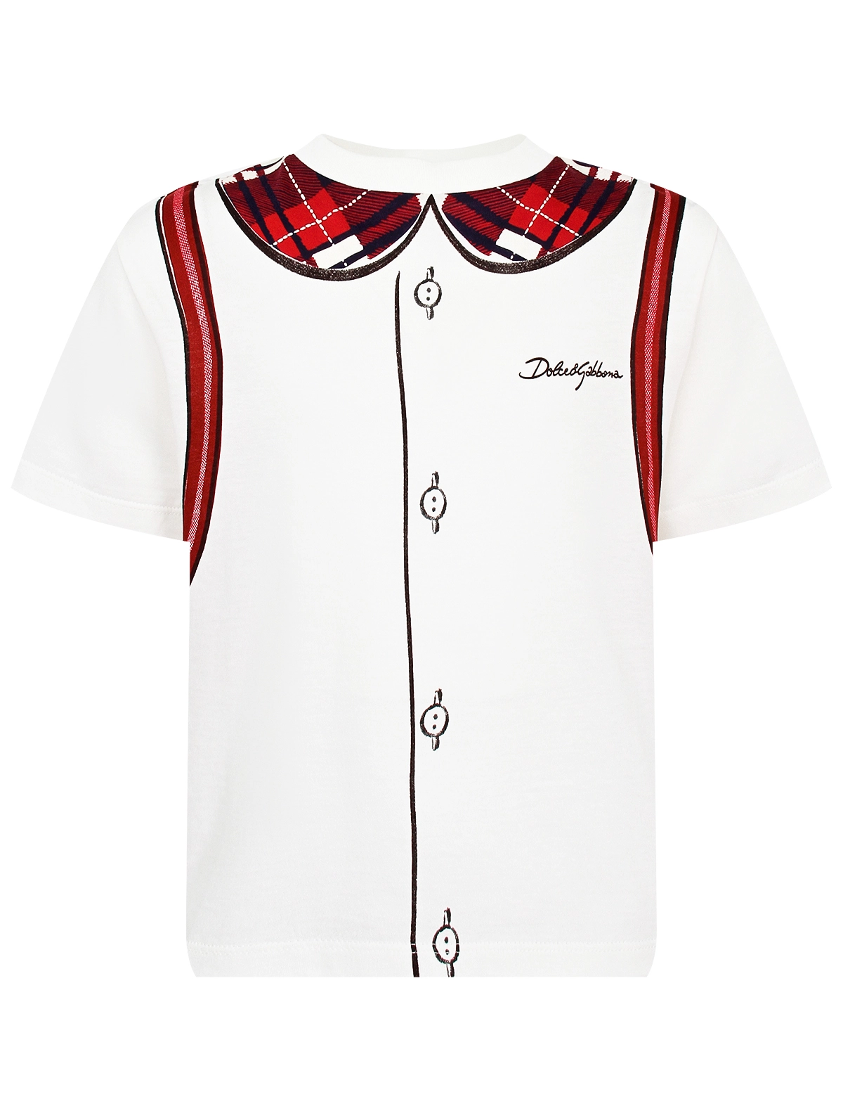 

Футболка Dolce & Gabbana, Белый, 3000914