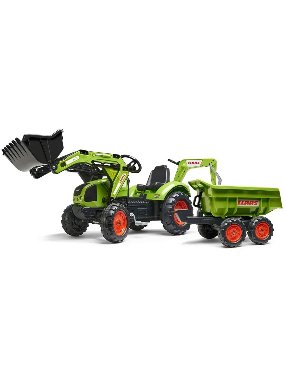 Фронтальный погрузчик-экскаватор