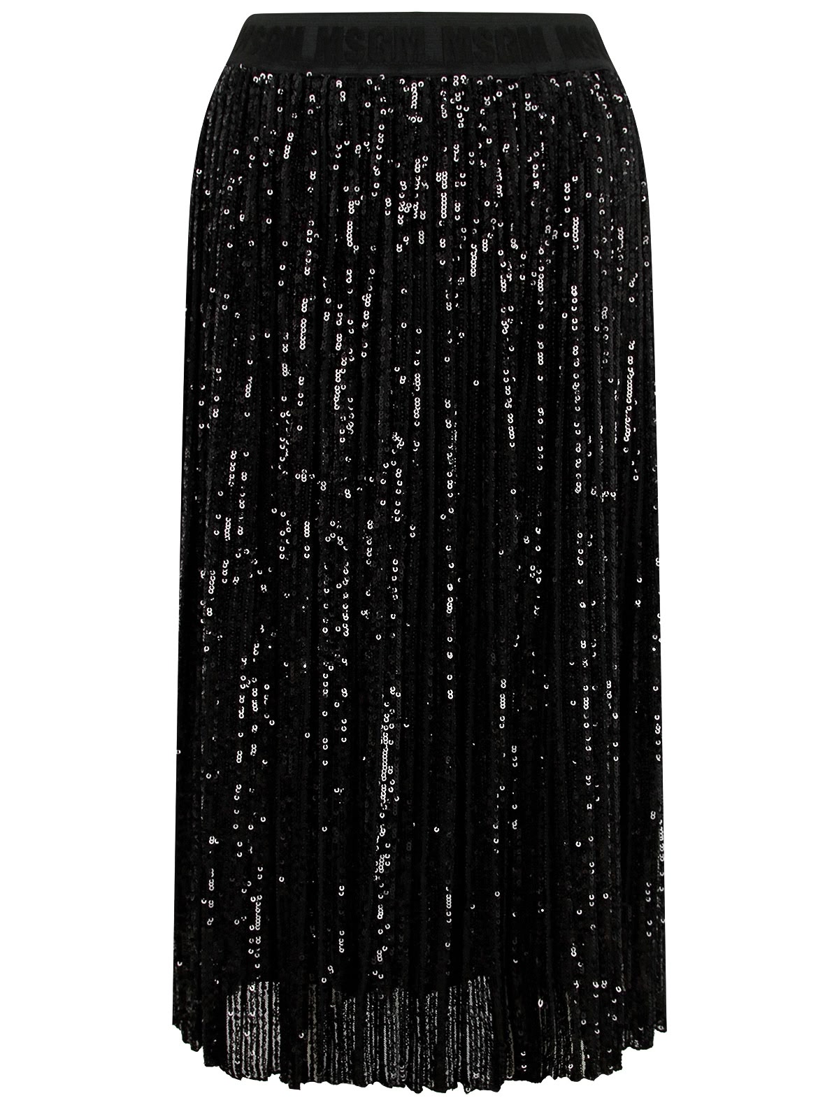 Блестящая юбка из тюля