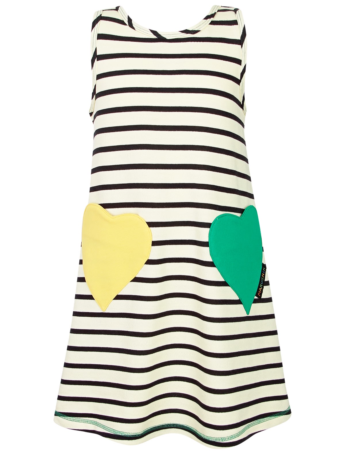 Платье с сердцами