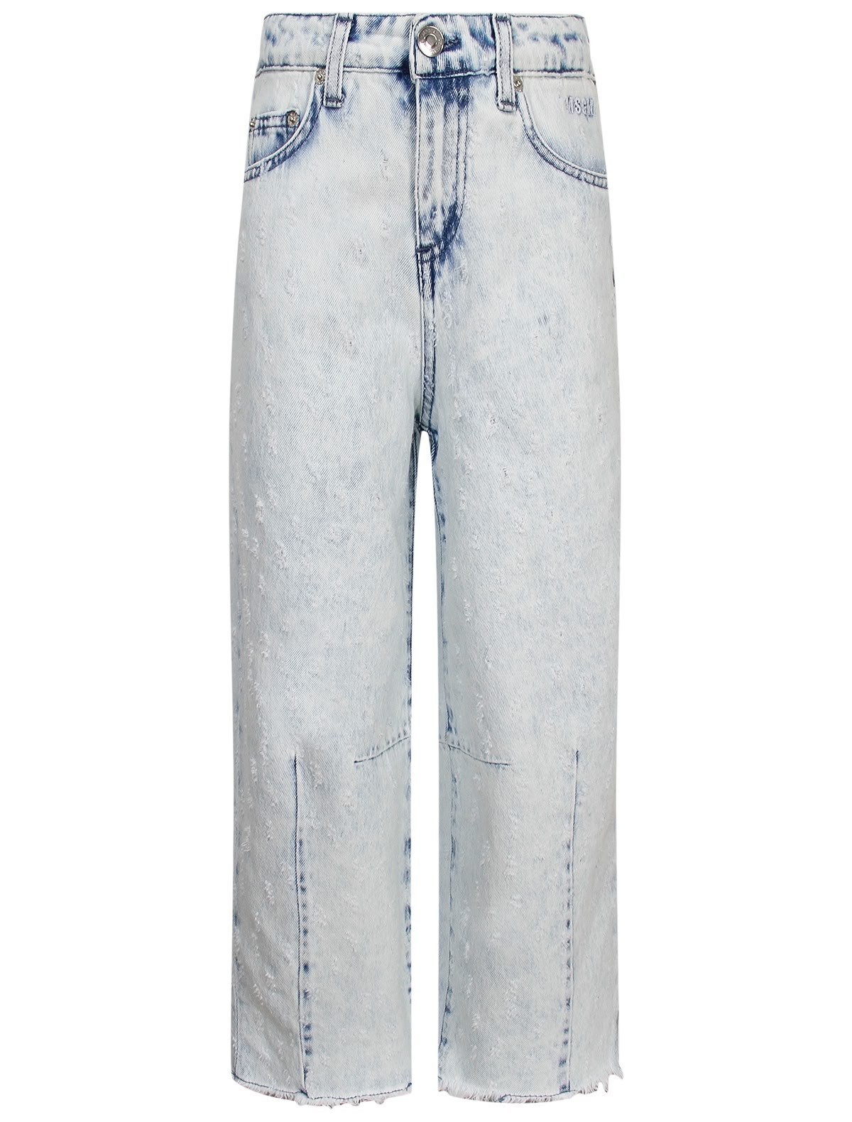 Светло-голубые джинсы