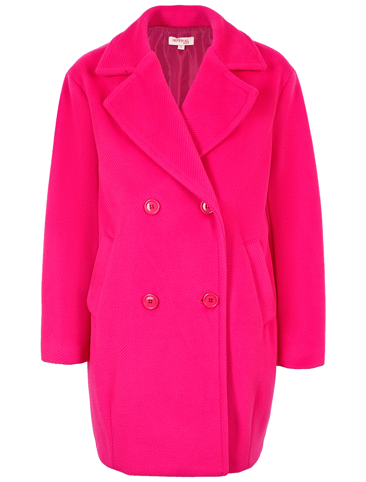 Пальто Imperial Kids 2627302, цвет розовый, размер 15 1124509384856 - фото 1