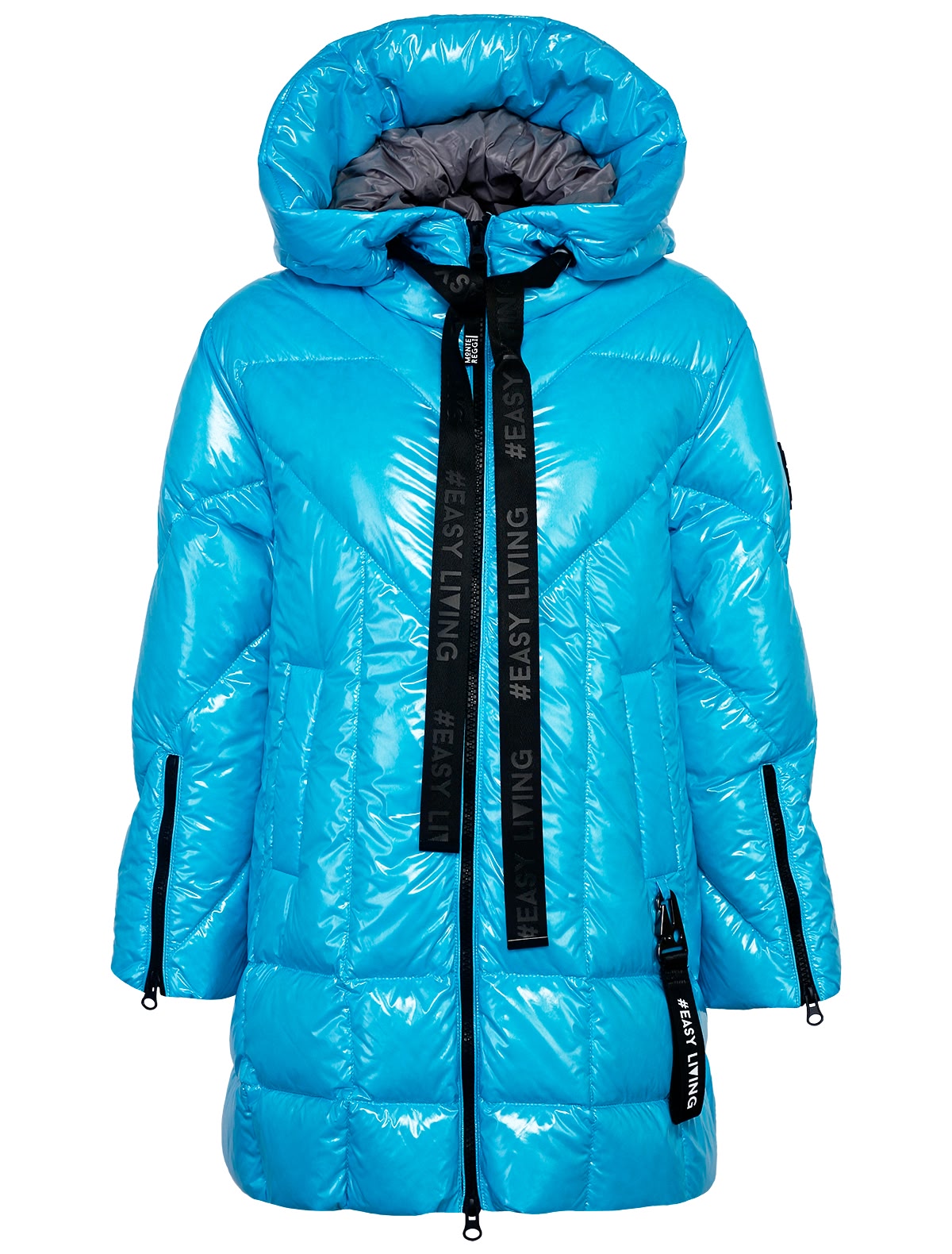 Лазурный пуховик