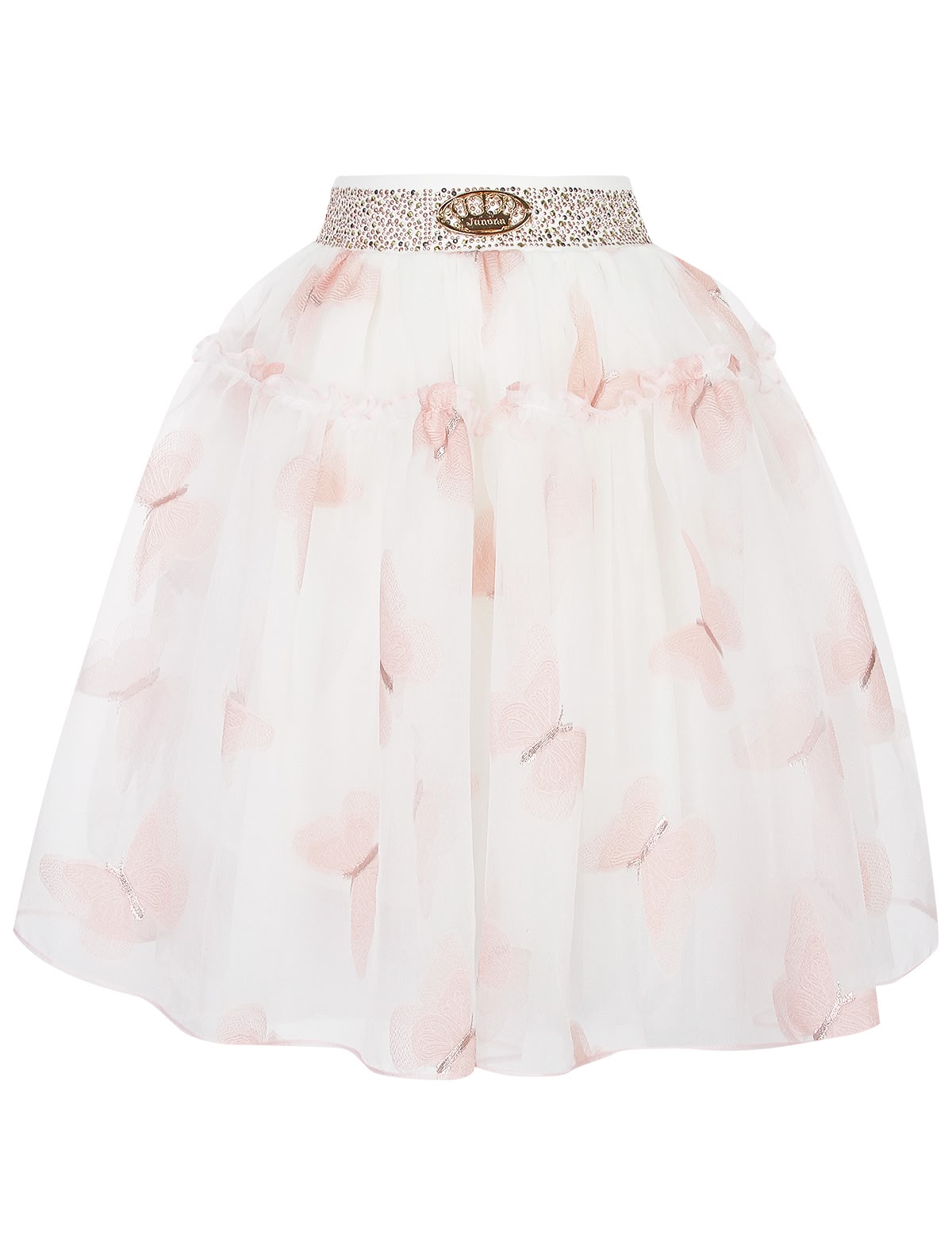 Воздушная юбка с бабочками