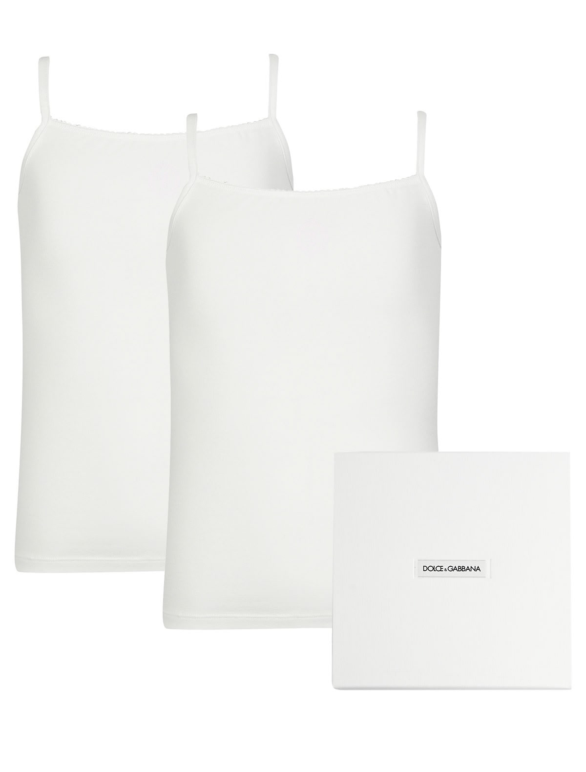 Набор из 2-х хлопковых бельевых маек