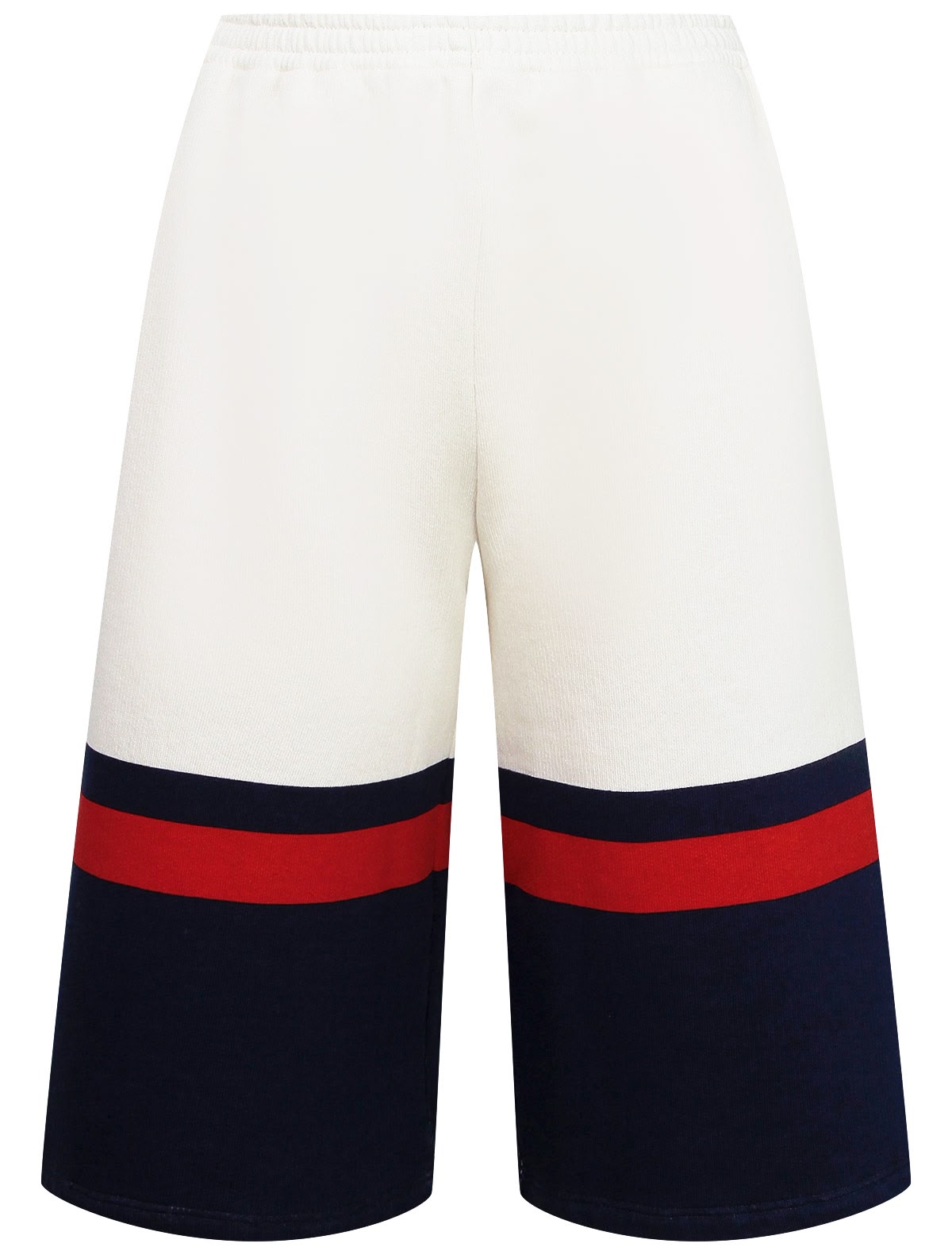 Шорты с контрастными вставками