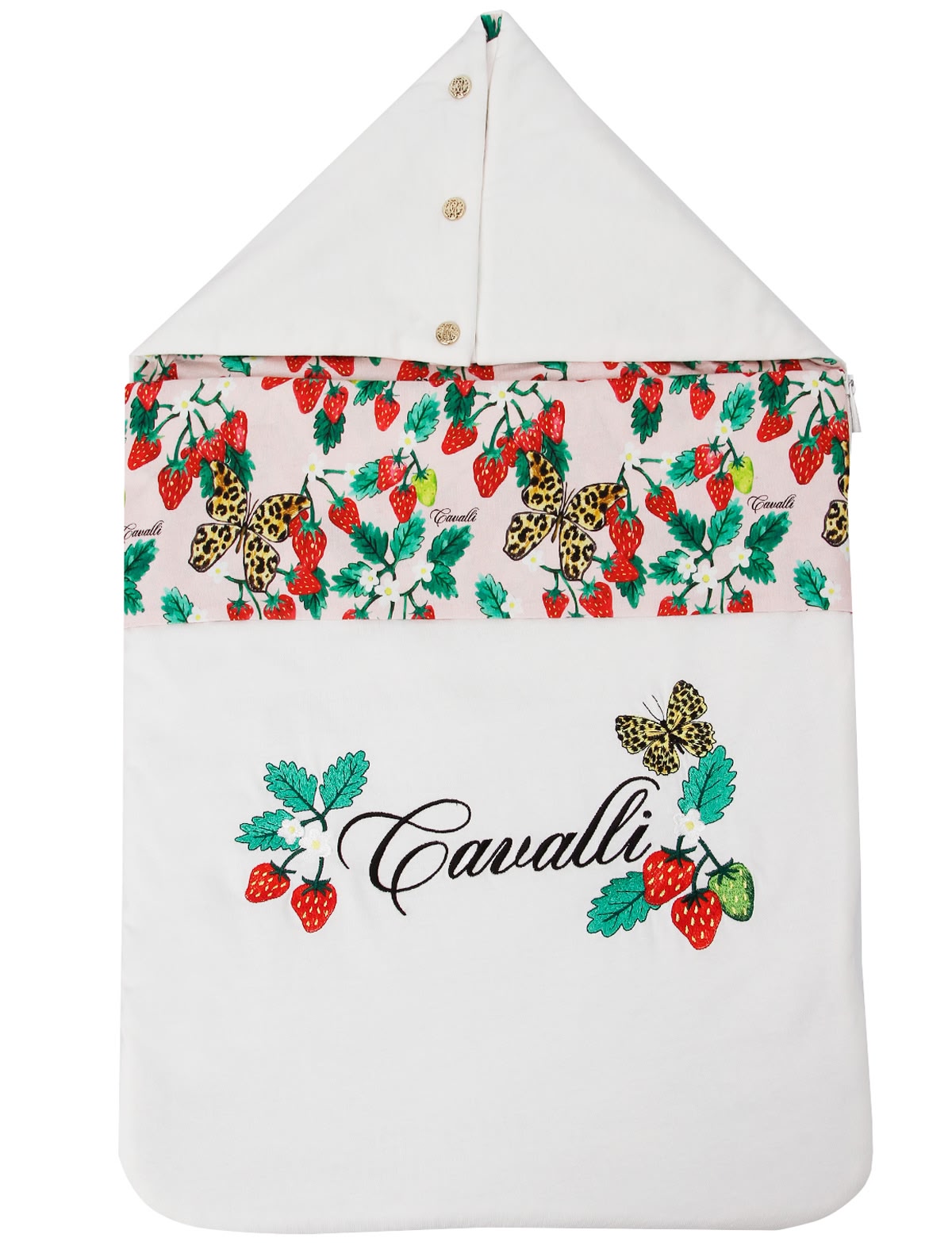 Конверт с принтом ягоды