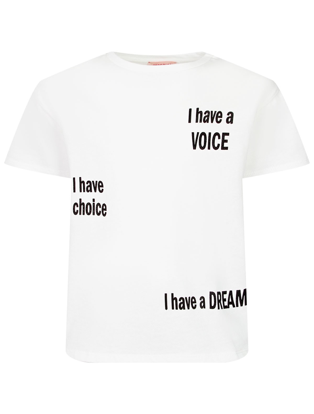 Футболка с текстовым принтом